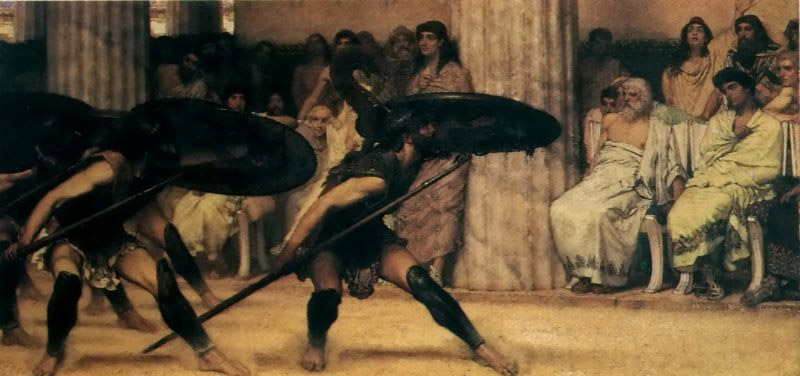 A Pyrrhic Dance Sir Lawrence Alma-Tadema